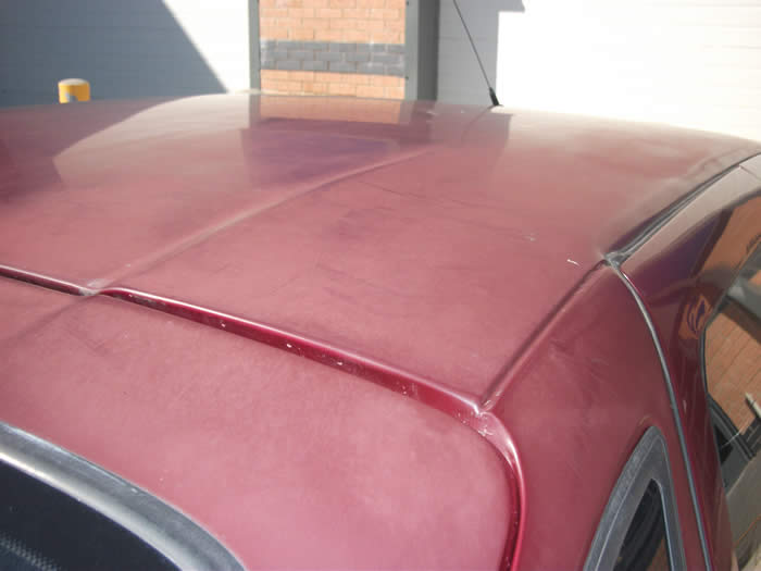 Before polishing - oxidised
